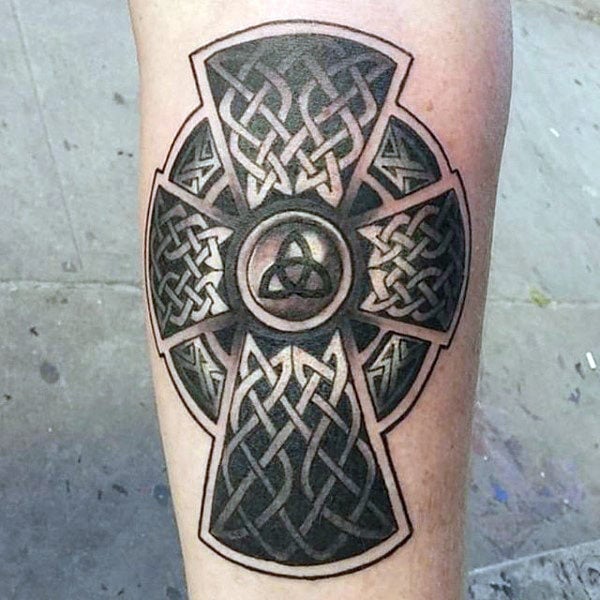 tatuaje cruz celta 313