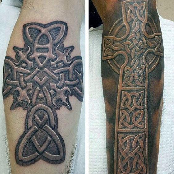 tatuaje cruz celta 85