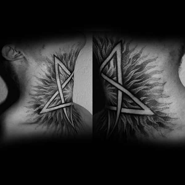 tatuaje estrella pentagrama 109