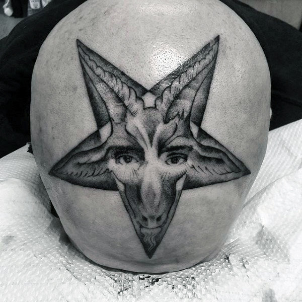 tatuaje estrella pentagrama 69