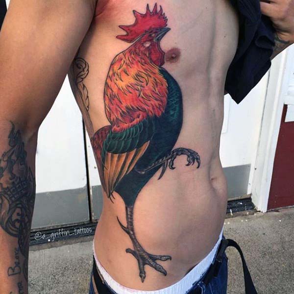 tatuaje gallo 381