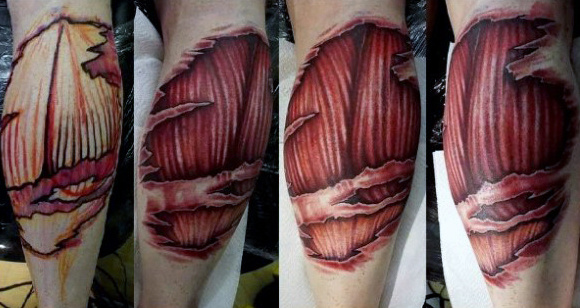 tatuaje musculos tendones 113