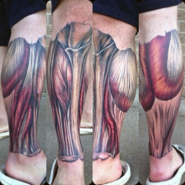 tatuaje musculos tendones 125