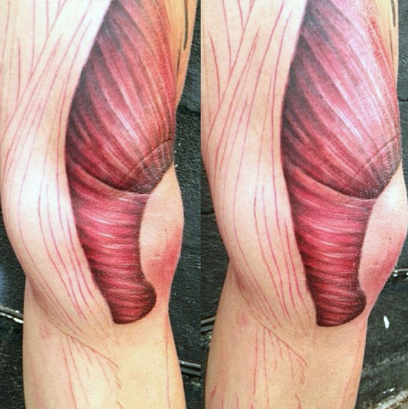 tatuaje musculos tendones 157