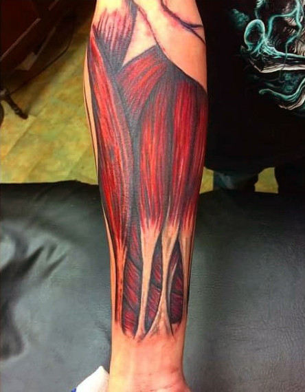 tatuaje musculos tendones 193