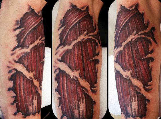 tatuaje musculos tendones 209