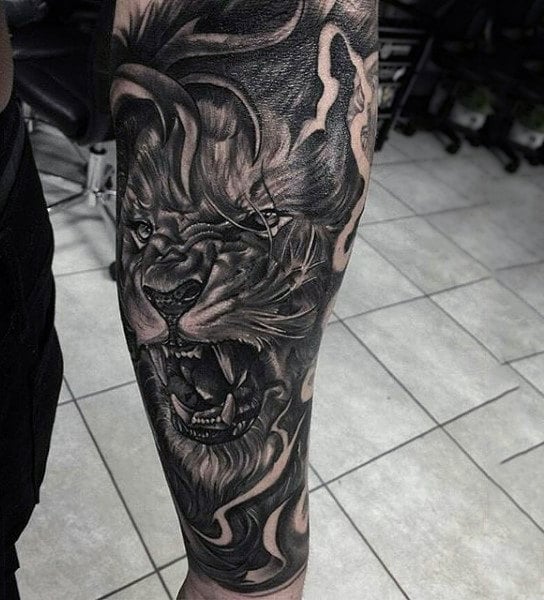tatuaje negro gris 285