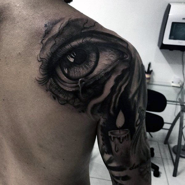 tatuaje negro gris 529