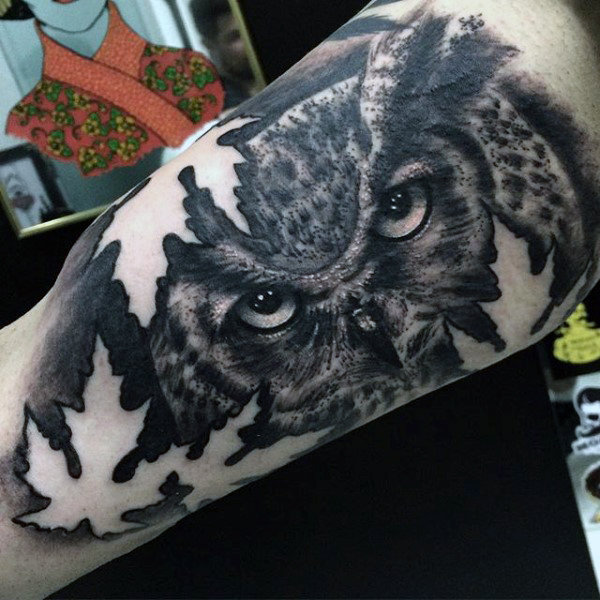 tatuaje negro gris 637
