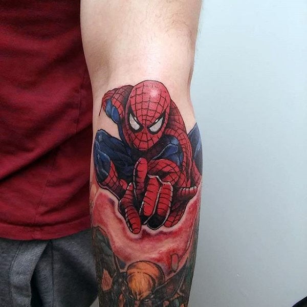 tatuaje spiderman 09