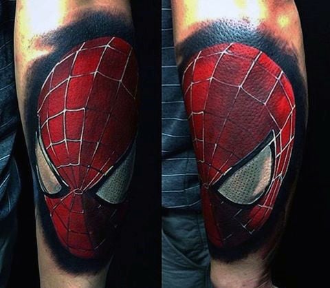 tatuaje spiderman 137