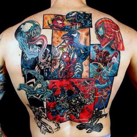 tatuaje spiderman 153