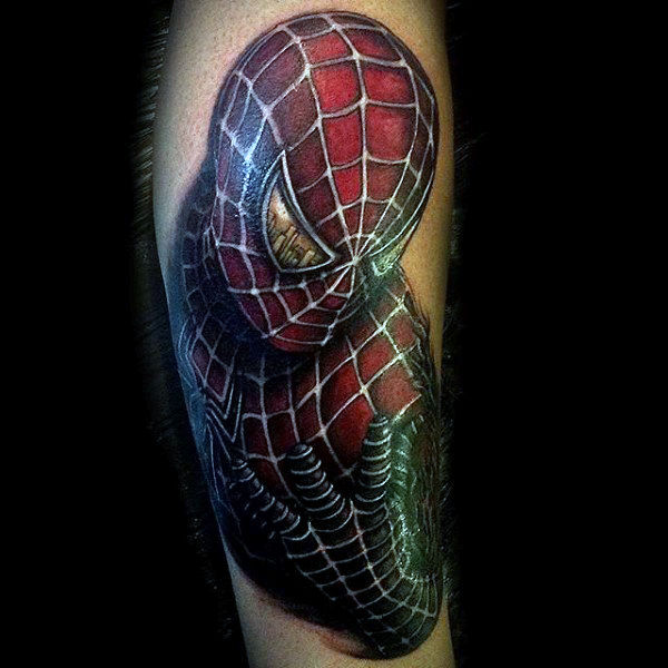 tatuaje spiderman 217