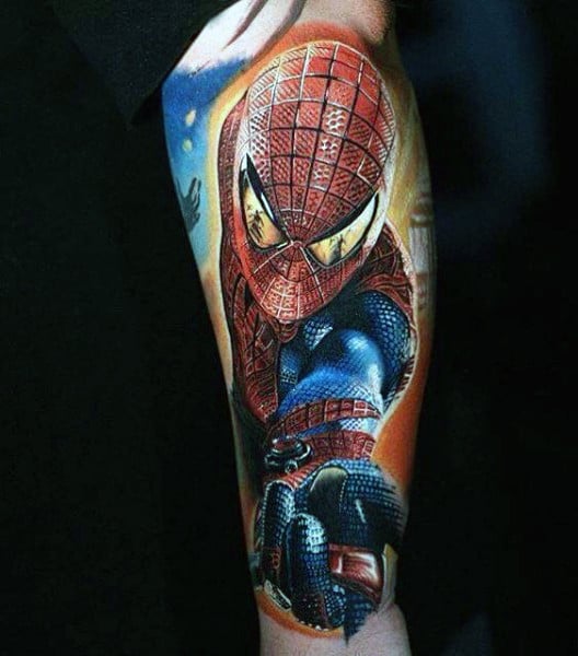 tatuaje spiderman 249