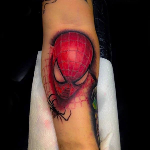 tatuaje spiderman 253