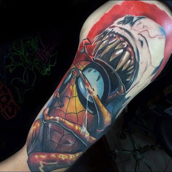 tatuaje spiderman 289