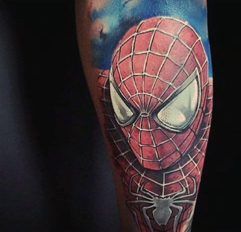 tatuaje spiderman 293