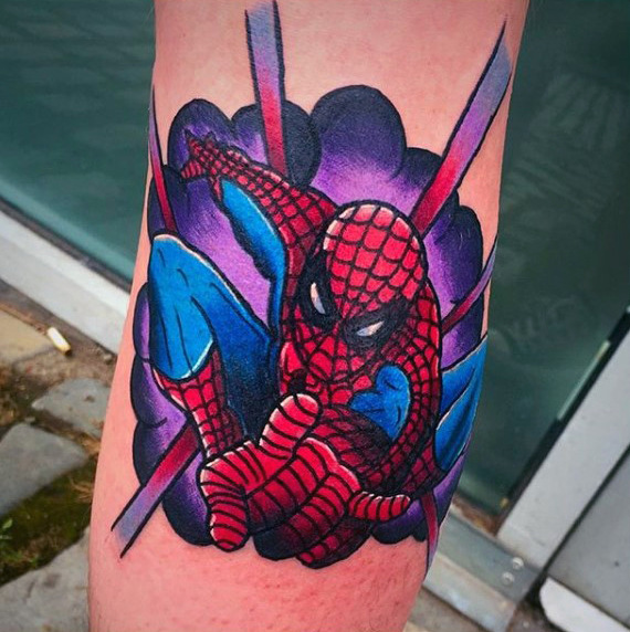 tatuaje spiderman 297