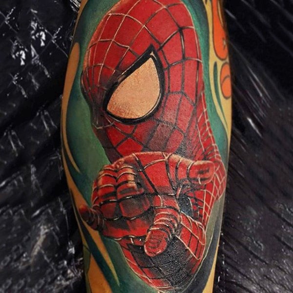 tatuaje spiderman 301