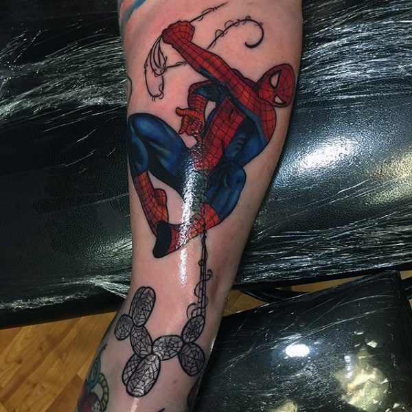 tatuaje spiderman 317