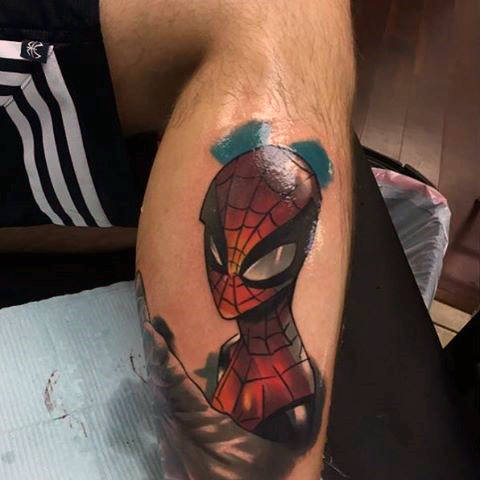 tatuaje spiderman 325