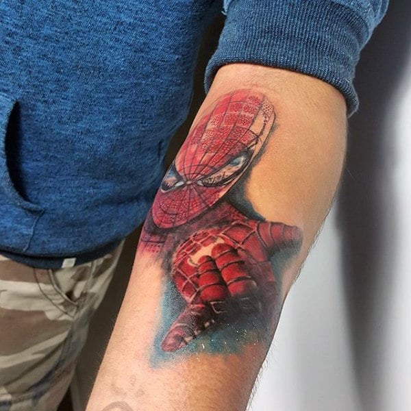 tatuaje spiderman 349