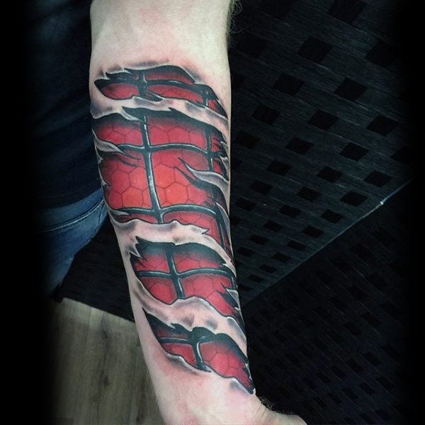 tatuaje spiderman 377