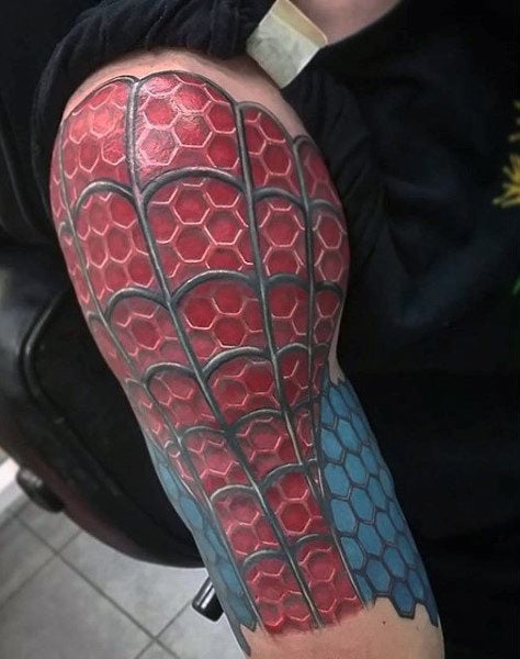 tatuaje spiderman 385