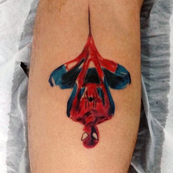 tatuaje spiderman 401