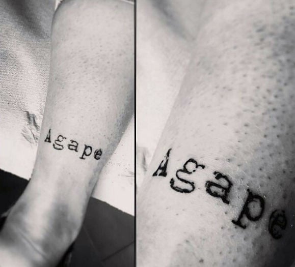 tatuaje agape 38