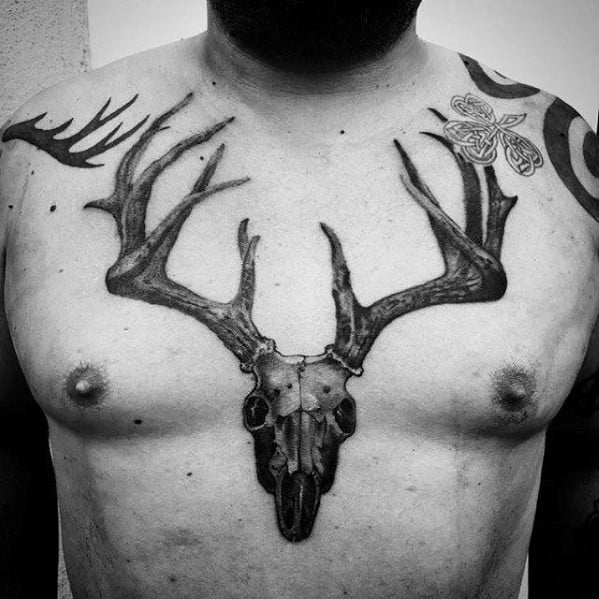 tatuaje calavera animal 44