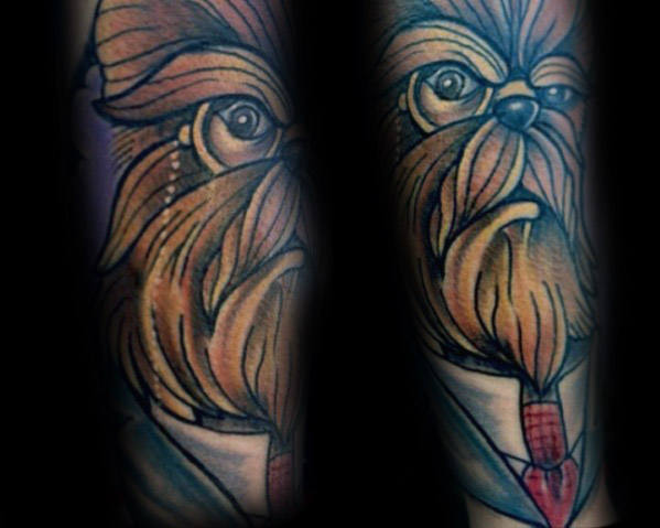 tatuaje chewbacca 42