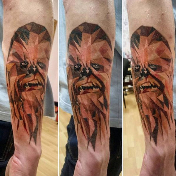 tatuaje chewbacca 52