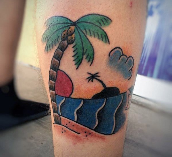 tatuaje de playa 70