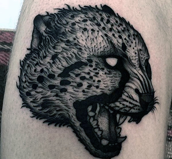tatuaje guepardo 36