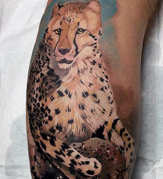 tatuaje guepardo 46