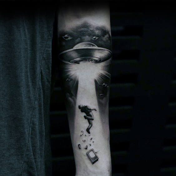 tatuaje nave espacial 08