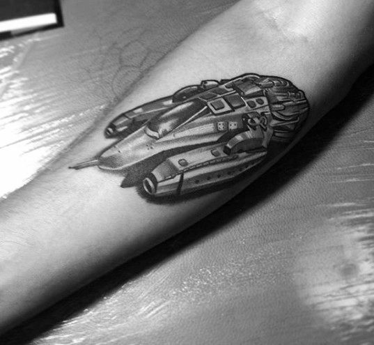 tatuaje nave espacial 12