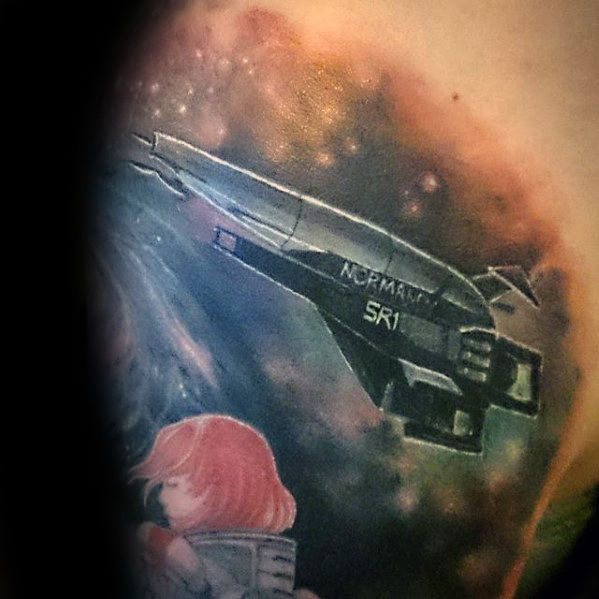 tatuaje nave espacial 30