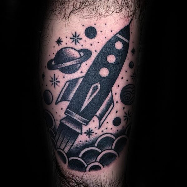 tatuaje nave espacial 58