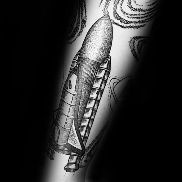 tatuaje nave espacial 74