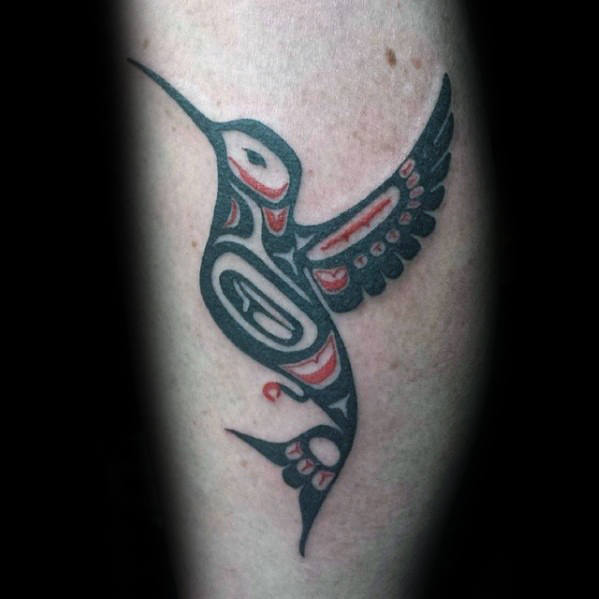tatuaje pajaro tribal 66