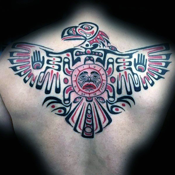 tatuaje pajaro tribal 92