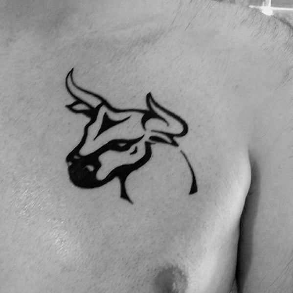 tatuaje toro tribal 60