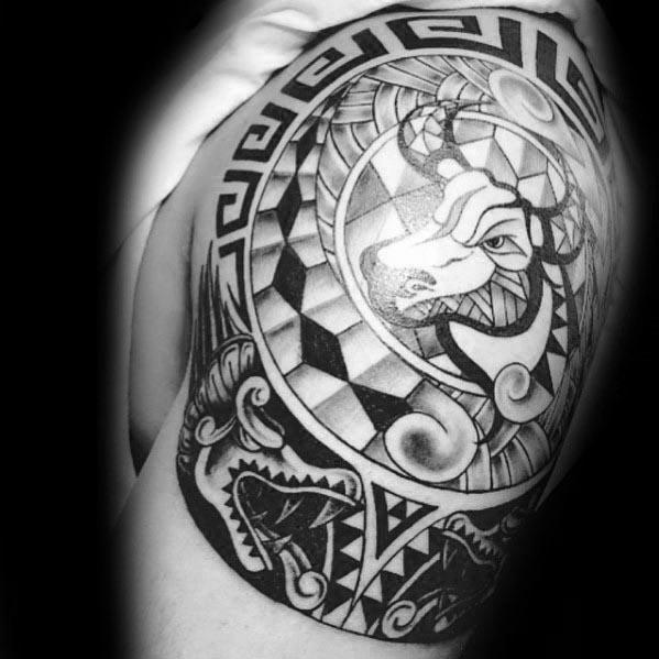 tatuaje toro tribal 74