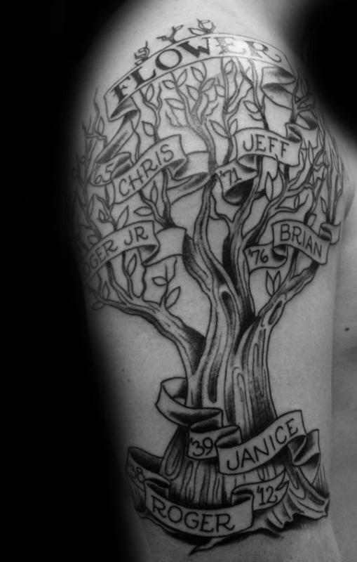 tatuaje arbol genealogico 46
