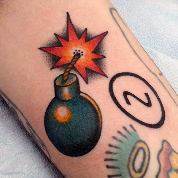 tatuaje bomba 46