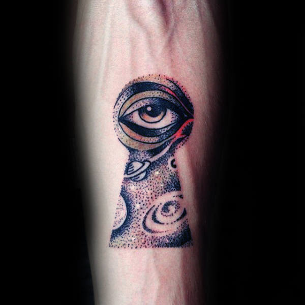 45 Tatuajes de CERRADURAS con el significado: Corazón, ojo etc