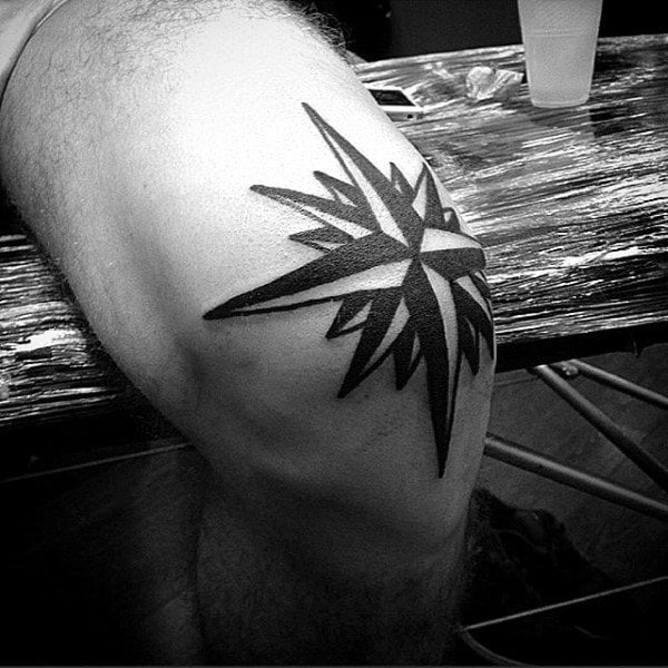 tatuaje estrella nautica 100