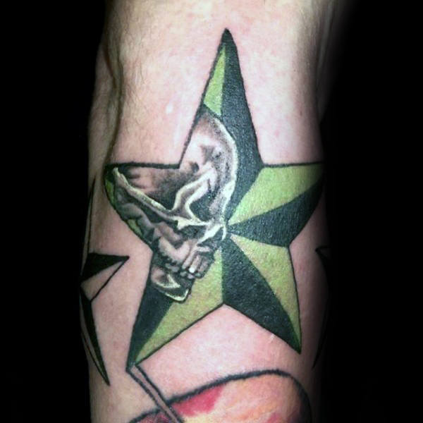 tatuaje estrella nautica 187